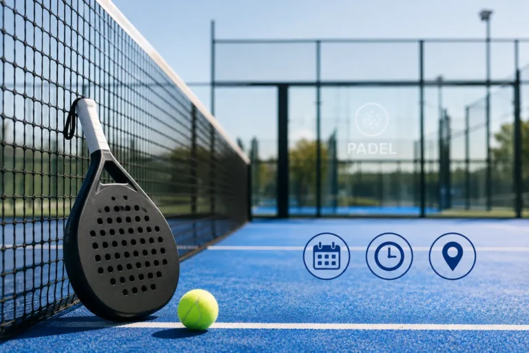 Réserver un terrain de padel en France : prix, créneaux, club